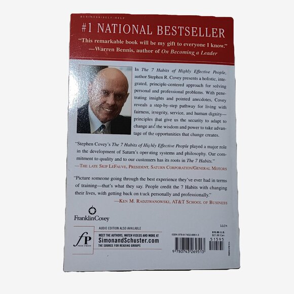 The 7 Habits of Highly Effective People : Powerful Lessons in Personal Change - Picture 2 of 4